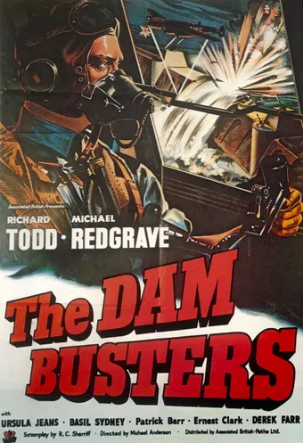 the dam busters 1955 poster