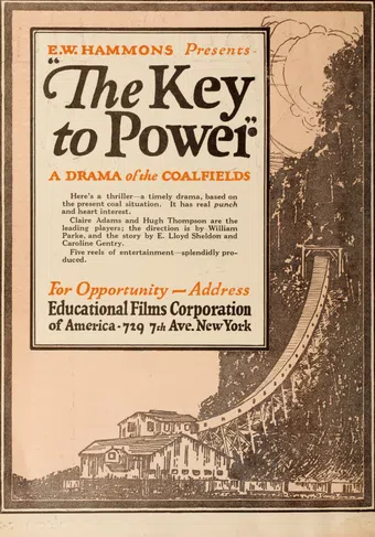 the key to power 1920 poster