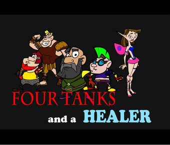 four tanks and a healer 2011 poster