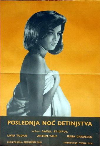 ultima noapte a copilariei 1968 poster