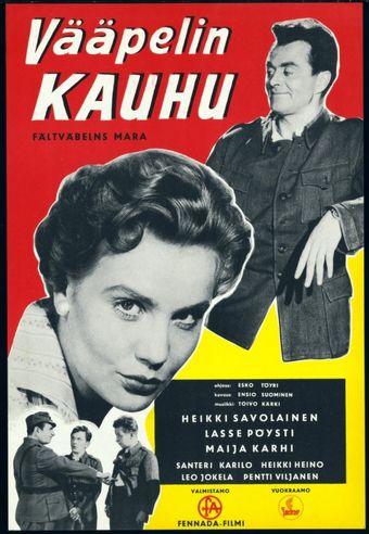 vääpelin kauhu 1957 poster