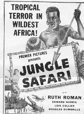 jungle safari 1956 poster