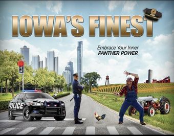 iowa's finest poster