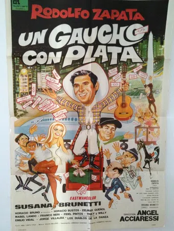 un gaucho con plata 1970 poster