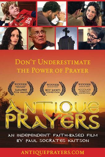 antique prayers 2014 poster