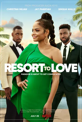 resort to love 2021 poster