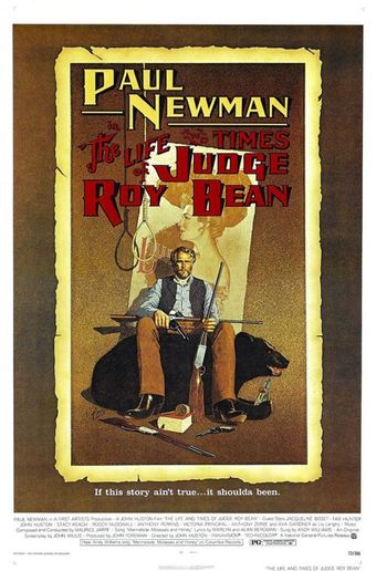 the life and times of judge roy bean 1972 poster