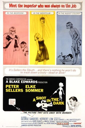 a shot in the dark 1964 poster