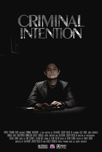 criminal intention 2016 poster