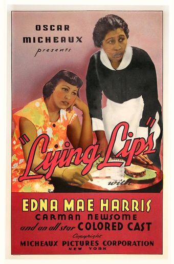 lying lips 1939 poster