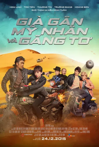 gia gan, my nhan va gang to 2015 poster