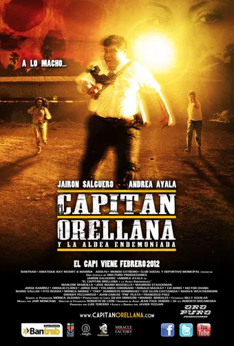 el capitan orellana y la aldea endemoniada 2012 poster