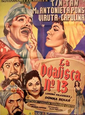 la odalisca no. 13 1958 poster