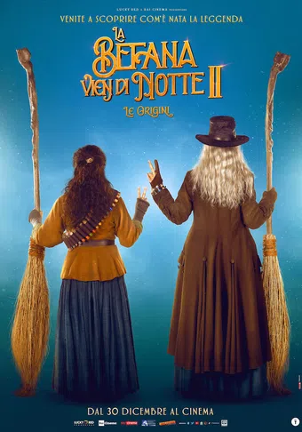 la befana vien di notte: le origini 2021 poster