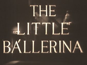 the little ballerina 1947 poster