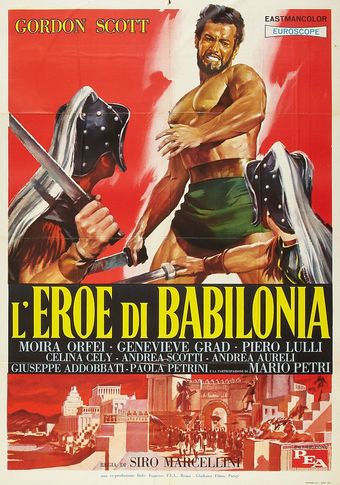 l'eroe di babilonia 1963 poster