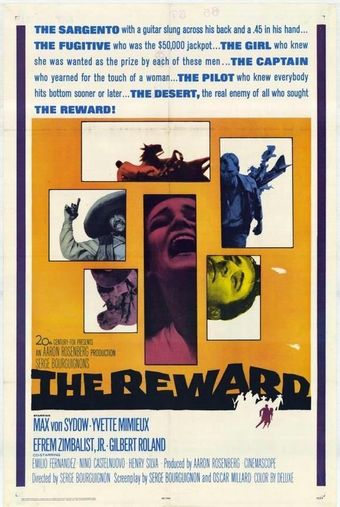 the reward 1965 poster