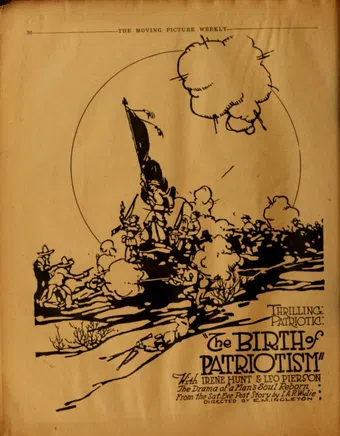 the birth of patriotism 1917 poster