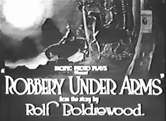 robbery under arms 1920 poster