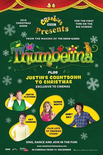 the cbeebies christmas show: thumbelina 2018 poster