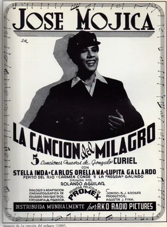 la canción del milagro 1940 poster