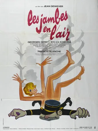 les jambes en l'air 1971 poster