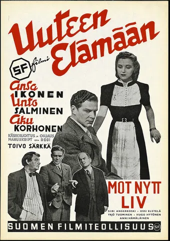 uuteen elämään 1942 poster