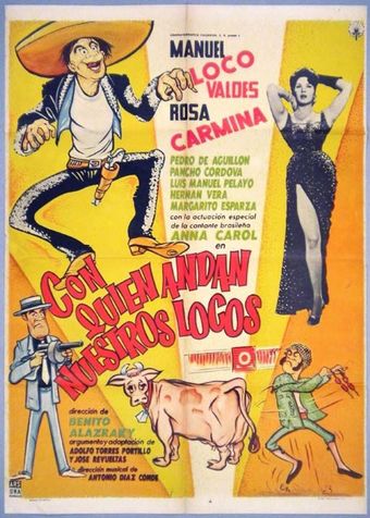 con quien andan nuestros locos 1961 poster