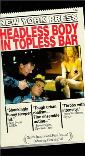 headless body in topless bar 1995 poster