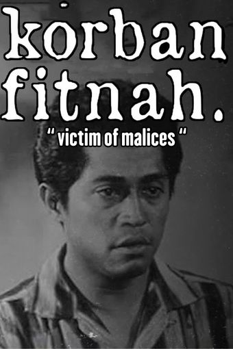 korban fitnah 1961 poster