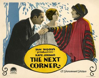 the next corner 1924 poster