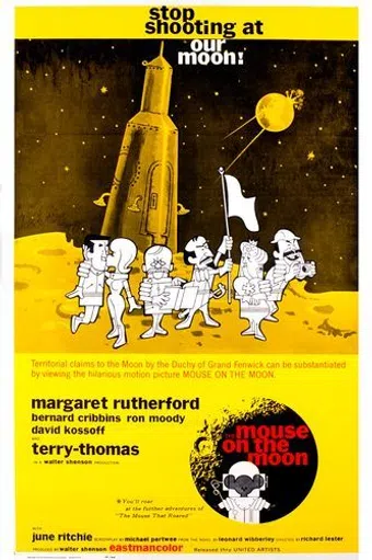 the mouse on the moon 1963 poster