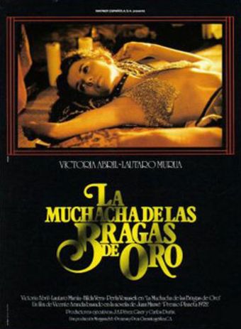 la muchacha de las bragas de oro 1980 poster