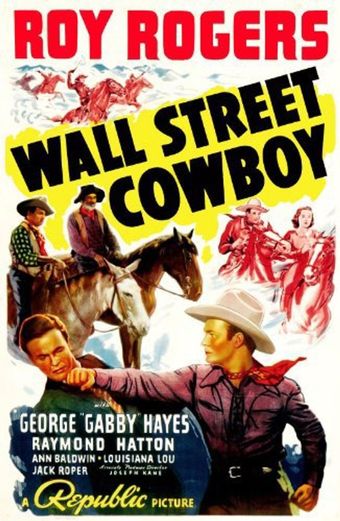 wall street cowboy 1939 poster