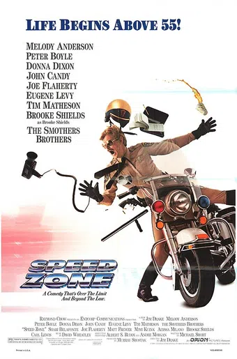 speed zone 1989 poster