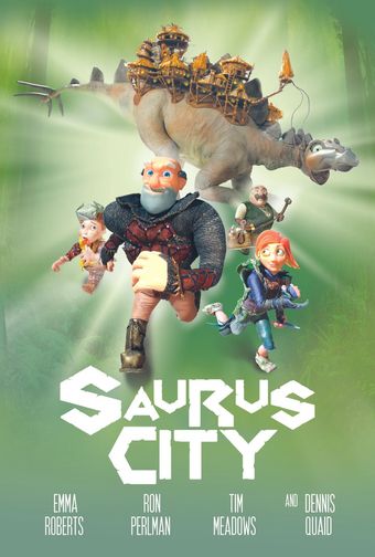 saurus city poster