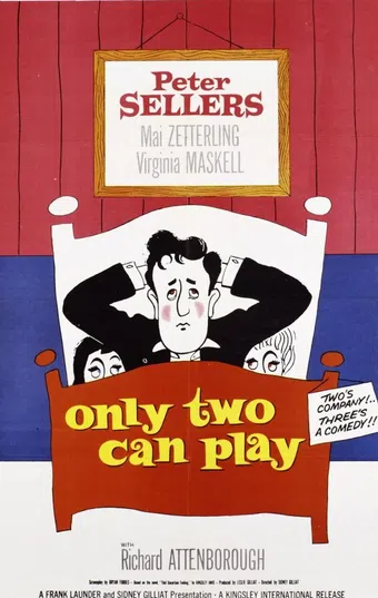 only two can play 1962 poster