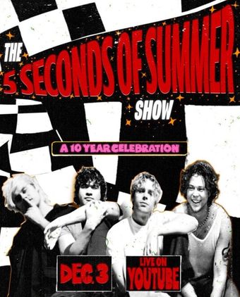 the 5 seconds of summer show 2021 poster