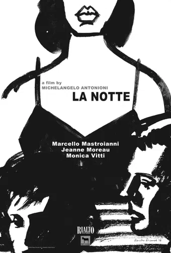 la notte 1961 poster