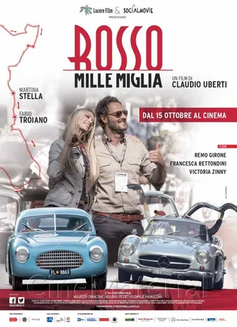 rosso mille miglia 2015 poster