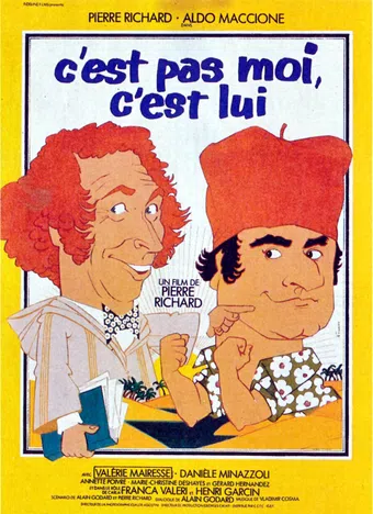 c'est pas moi, c'est lui 1980 poster