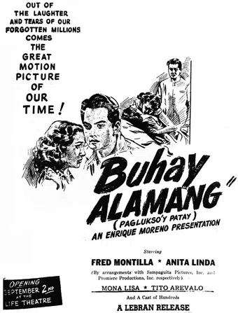 buhay alamang 1952 poster