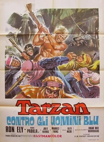 tarzan and the four o'clock army 1968 poster