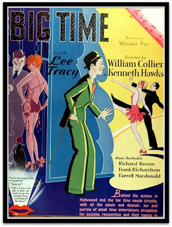 big time 1929 poster