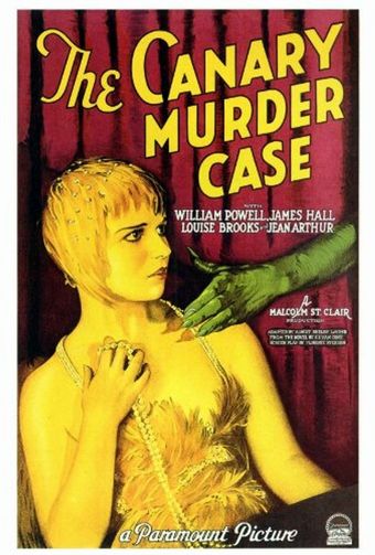 the canary murder case 1929 poster