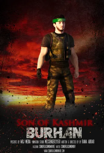 son of kashmir burhan poster