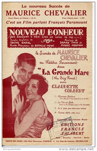 la grande mare 1930 poster