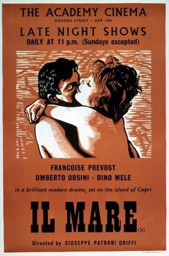 il mare 1962 poster