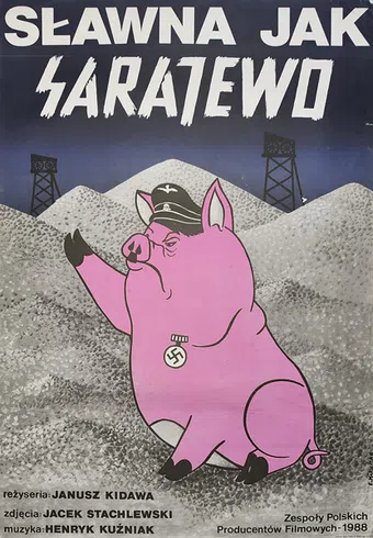 slawna jak sarajewo 1988 poster