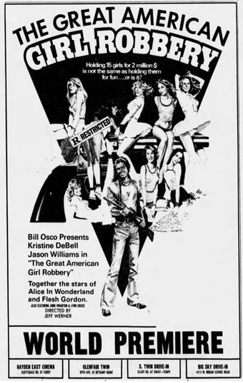 the great american girl robbery 1979 poster